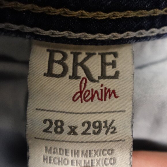 BKE Women's Boot Cut Jeans - Classic Blue - Picture 12 of 13